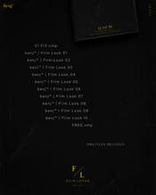 Load image into Gallery viewer, benj™ Ceremony x Film Look Presets Pack