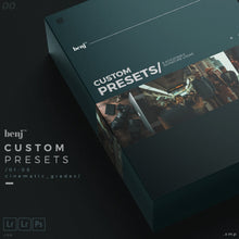 Load image into Gallery viewer, benj™ Custom Presets | Cinema Prelude